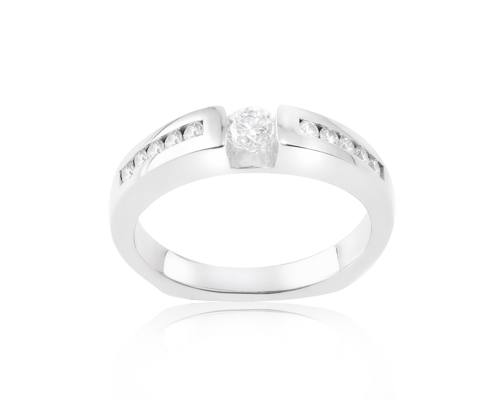 Оригинальное золотое кольцо ЭПЛ Якутские бриллианты 060324/4