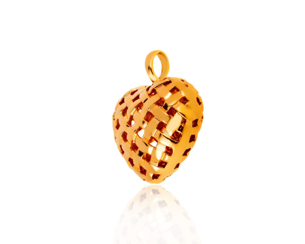 Оригинальный золотой кулон Tiffany&Co