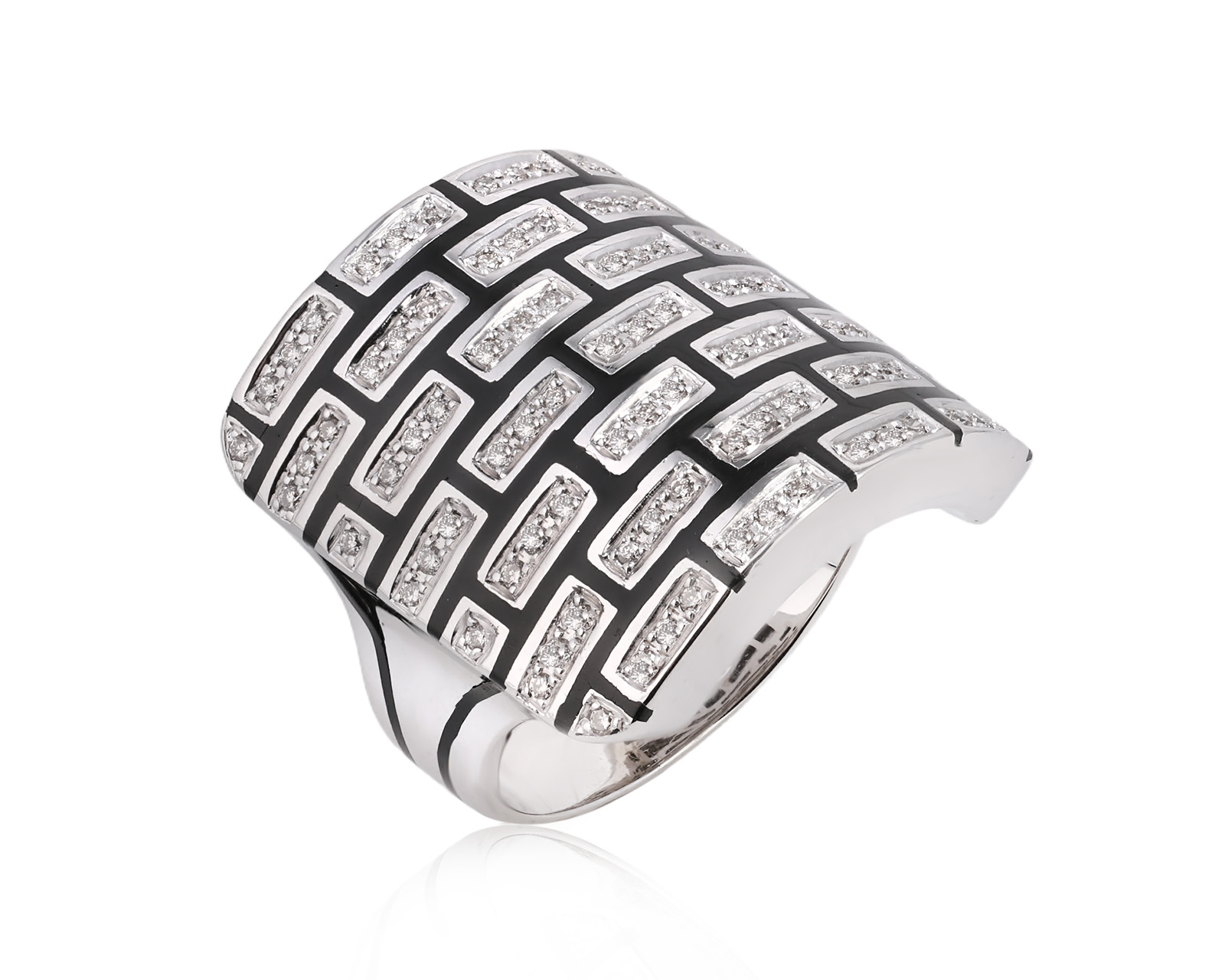 Золотое кольцо с бриллиантами 0.50ct 270126/1