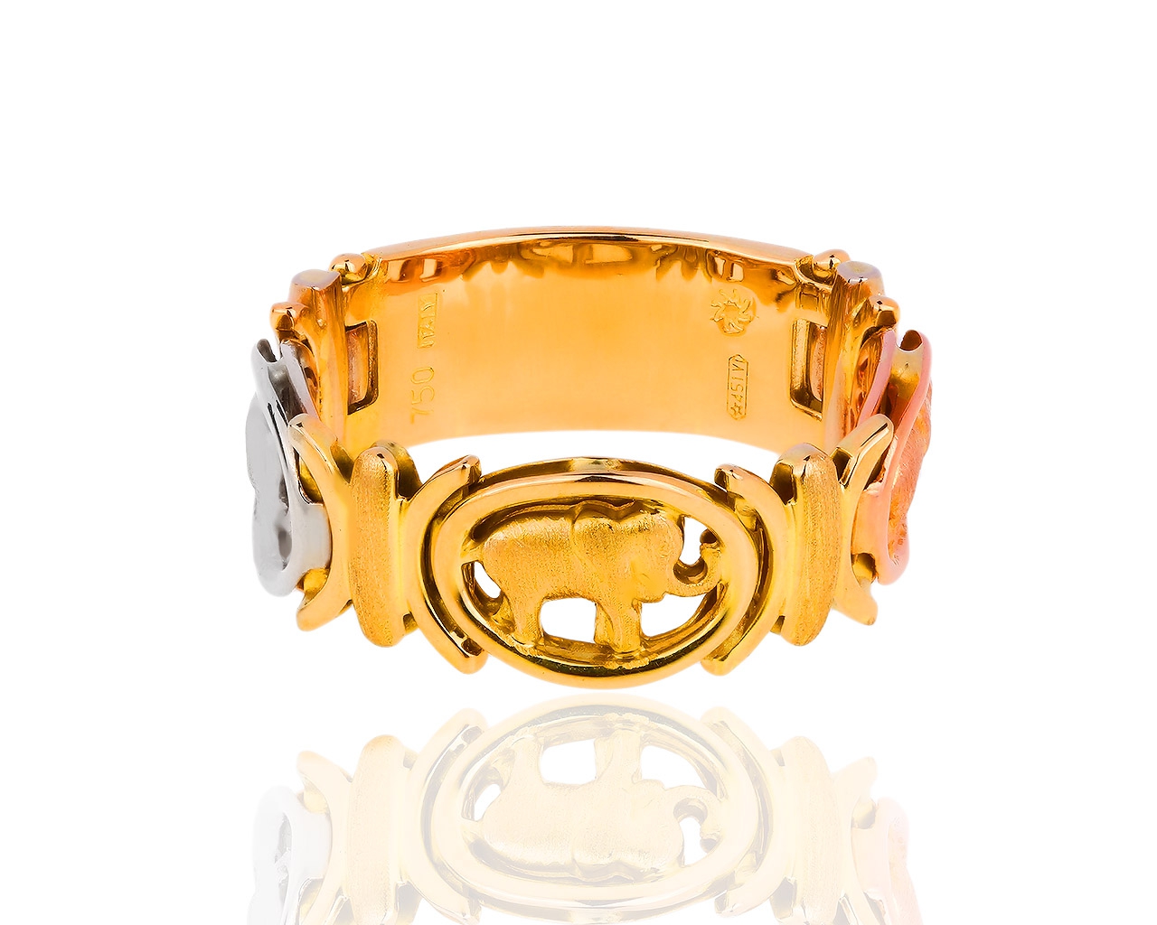 Итальянское золотое кольцо Allegro Silvano 110518/5