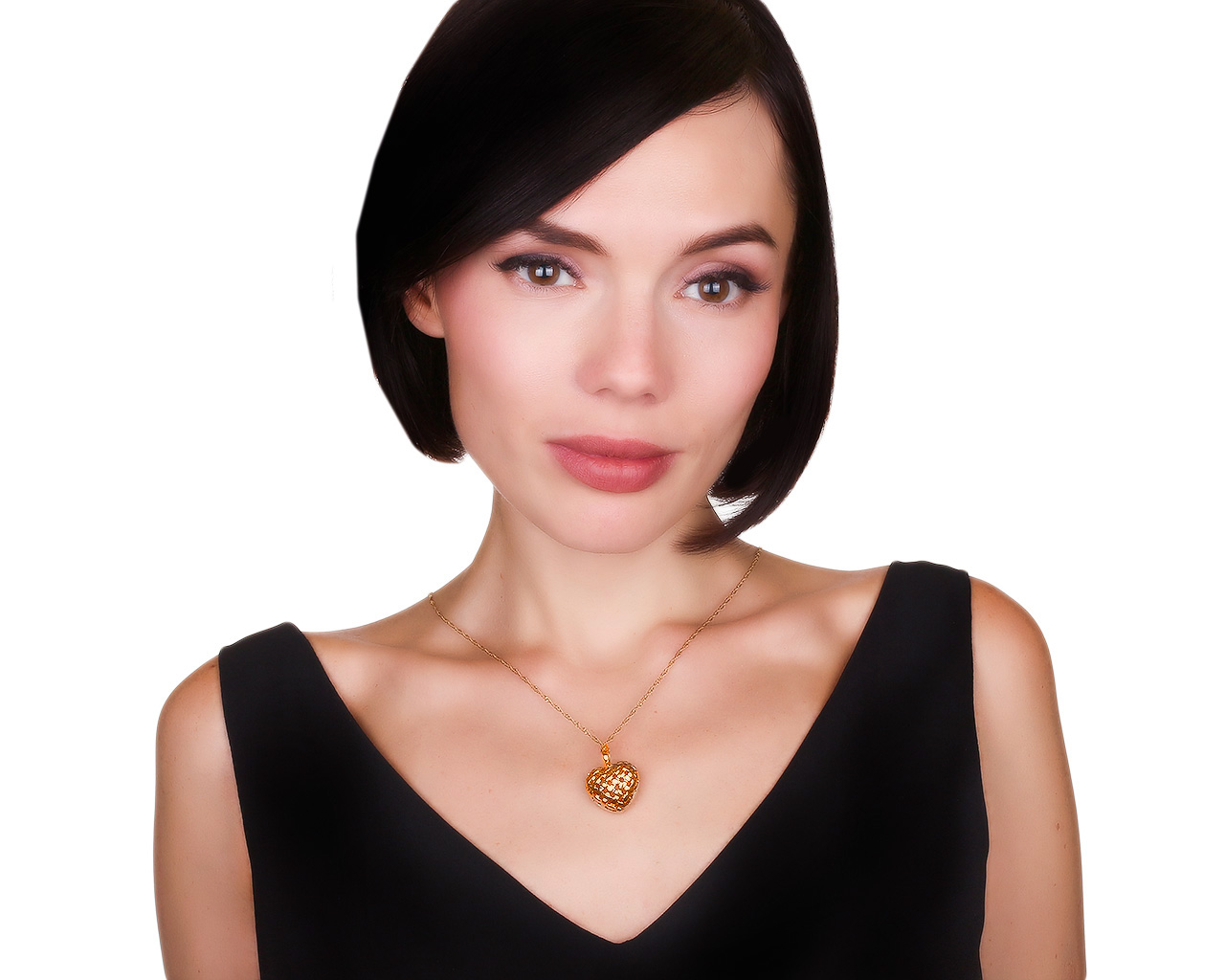 Оригинальный золотой кулон Tiffany&Co