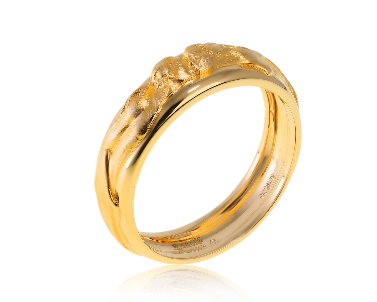 Оригинальное золотое кольцо Carrera y Carrera Promesa 260121/2