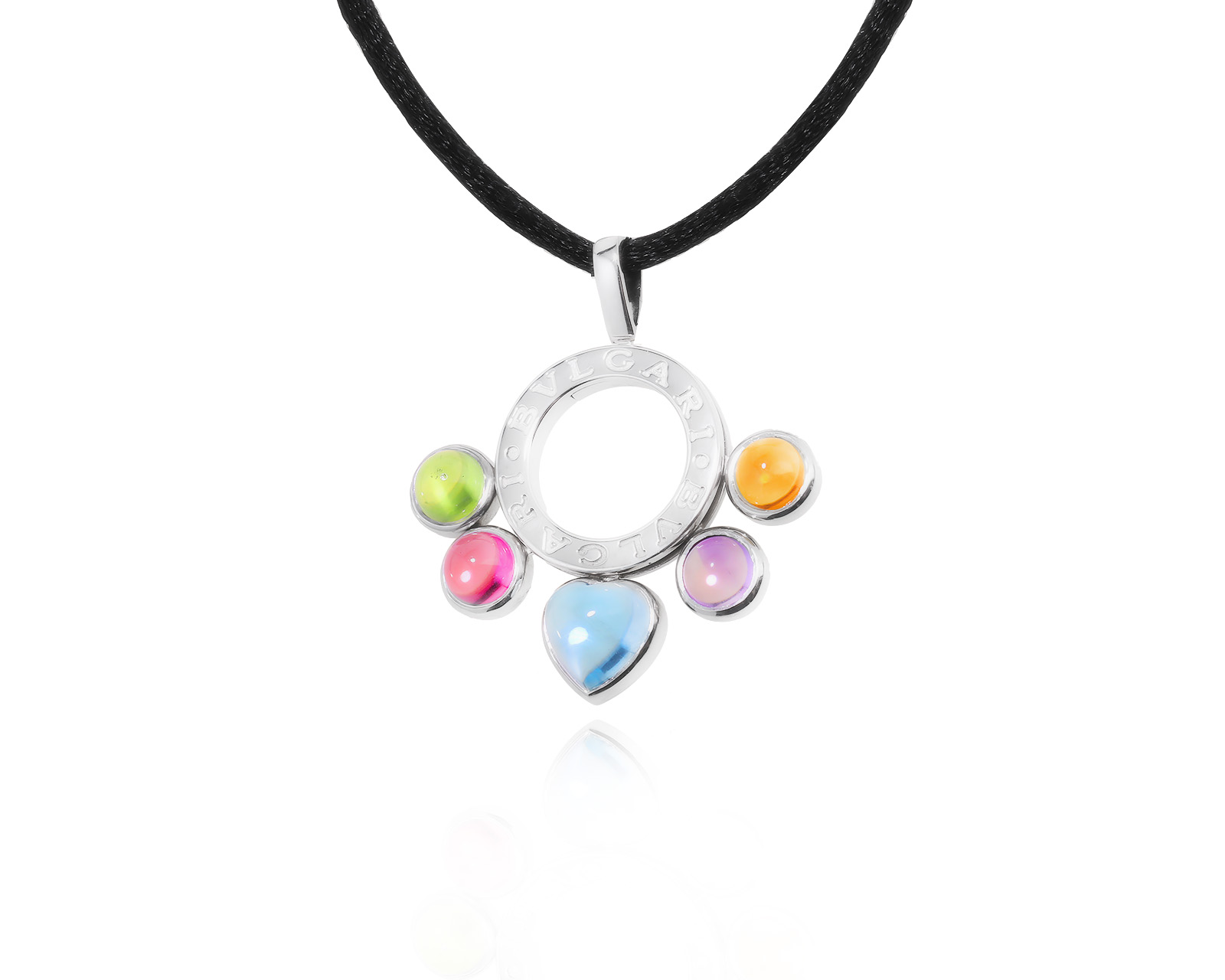 Оригинальный золотой кулон Bvlgari Allegra 140323/13