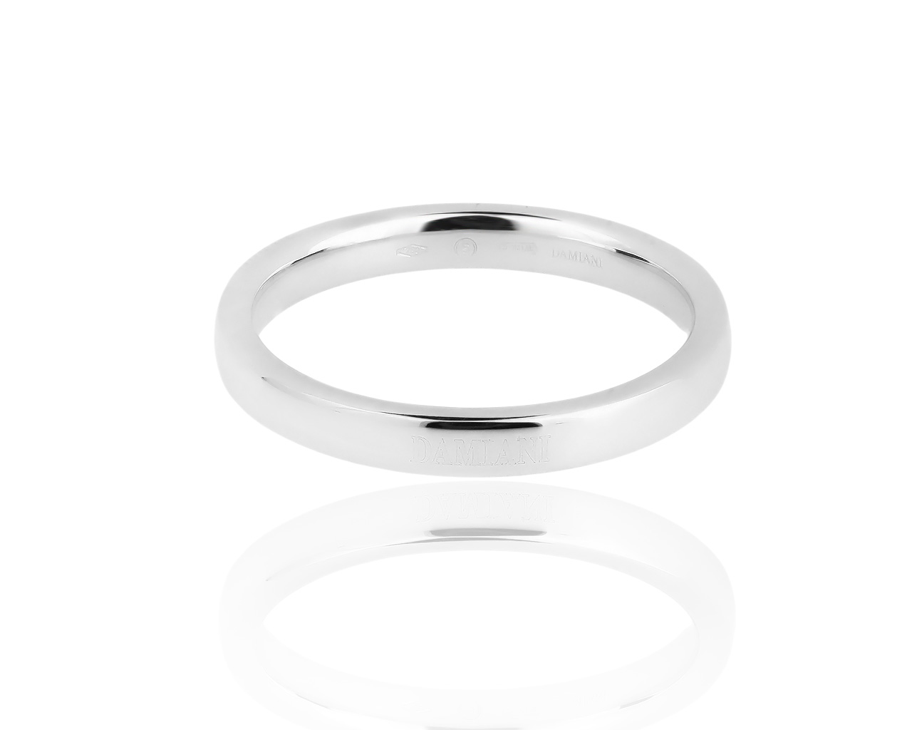 Лаконичное золотое кольцо Damiani 100519/3 Лаконичное золотое кольцо Damiani 100519/3