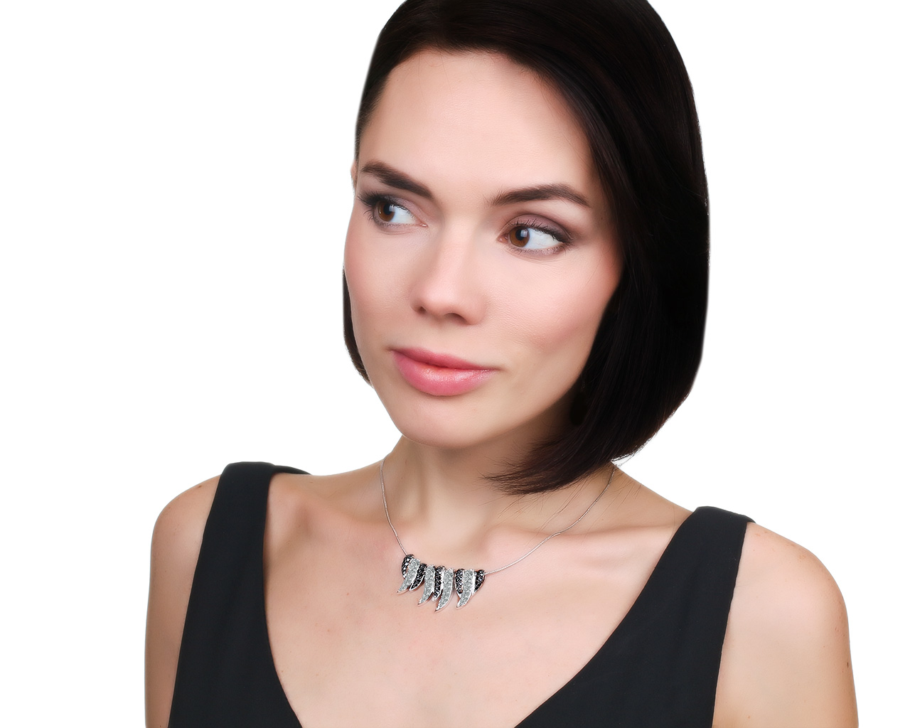 Престижное золотое колье с бриллиантами 2.70ct