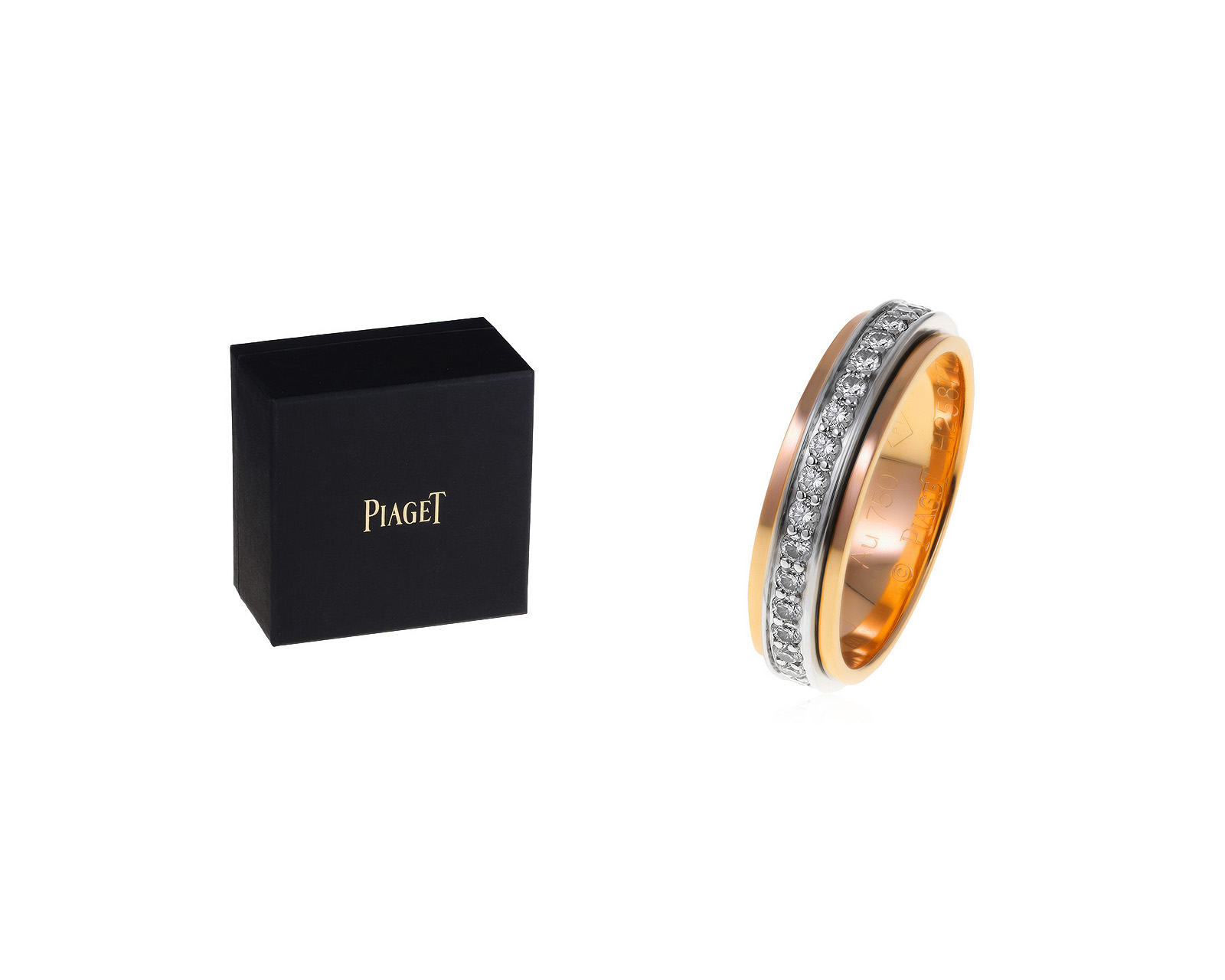 Оригинальное золотое кольцо с бриллиантами 0.54ct Piaget Possession