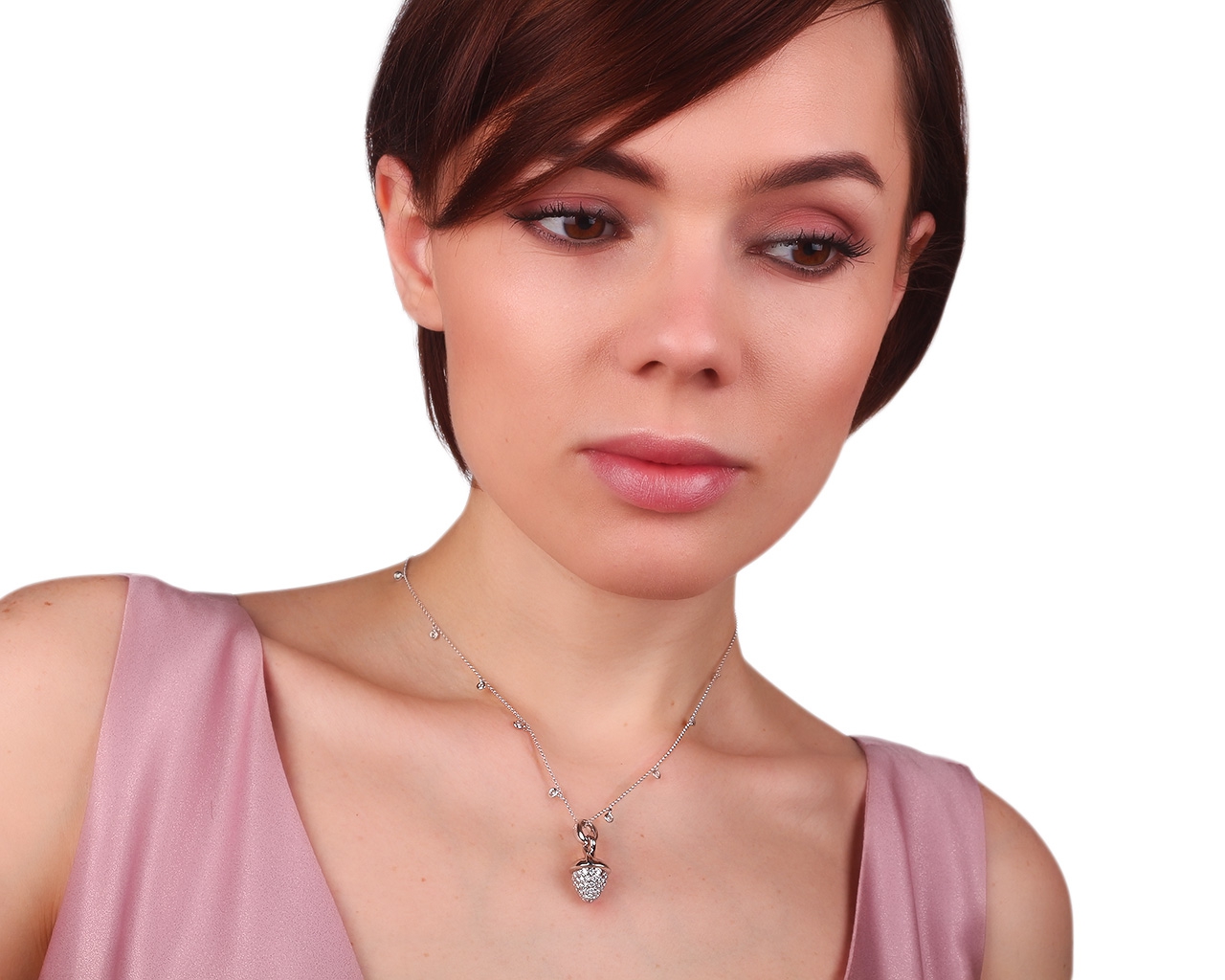 Золотая подвеска с бриллиантами 1.55ct Tamara Comolli