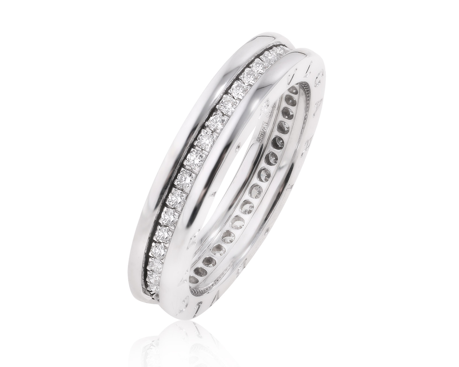 Оригинальное золотое кольцо с бриллиантами 0.52ct Bvlgari B.Zero1 221124/2