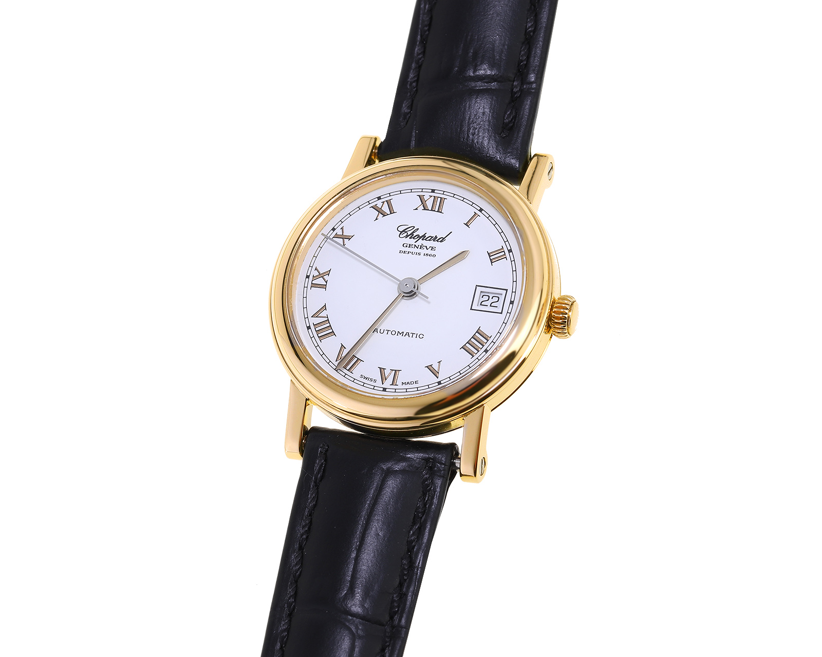 Оригинальные золотые часы Chopard 240921/7