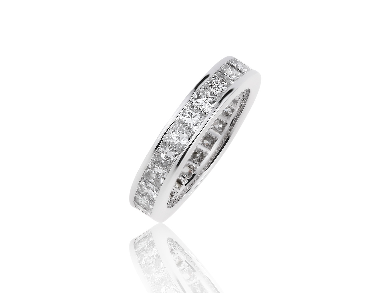 Оригинальное золотое кольцо с бриллиантами 3.12ct Fred 200819/16