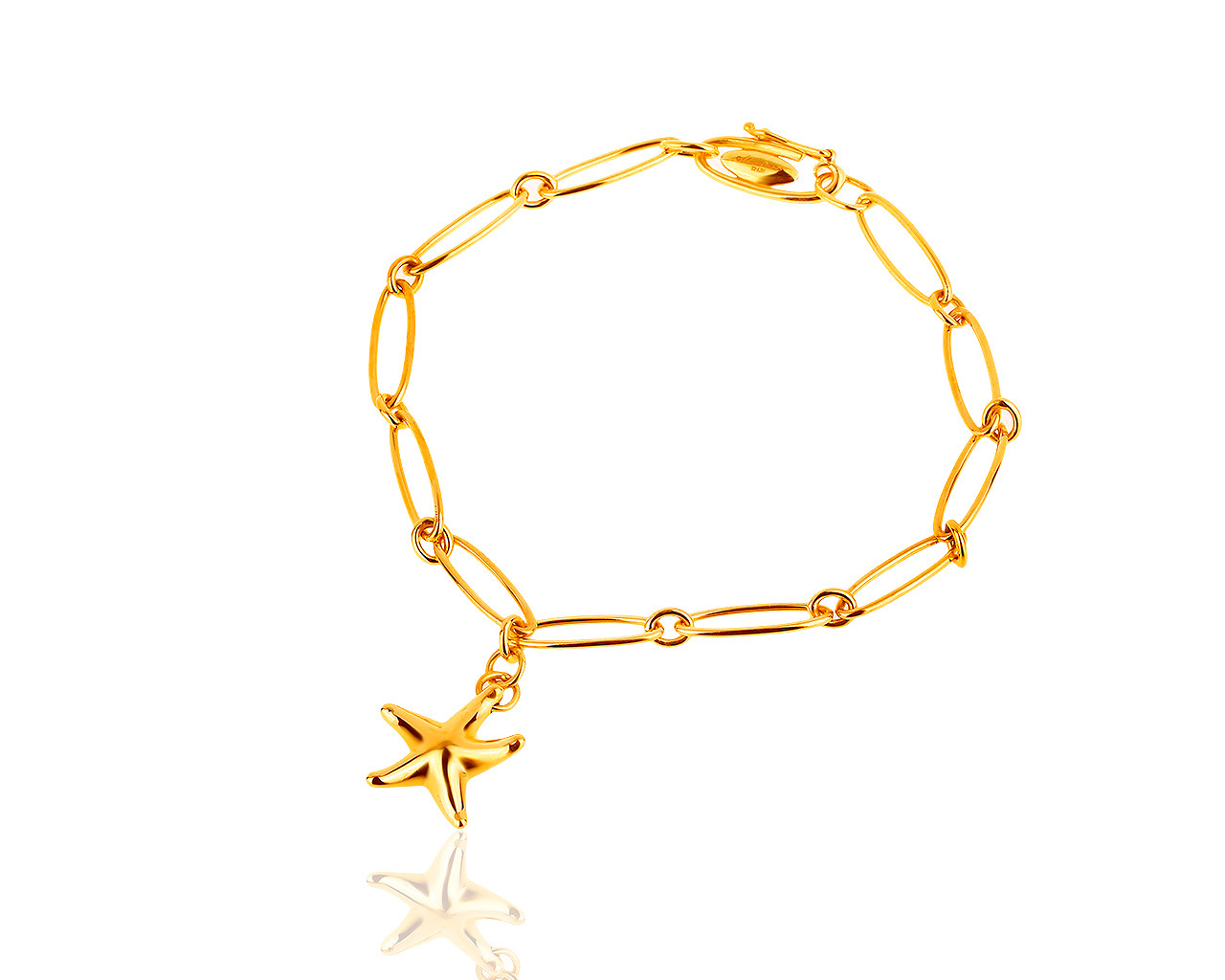 Оригинальный золотой браслет Tiffany&Co 090719/1