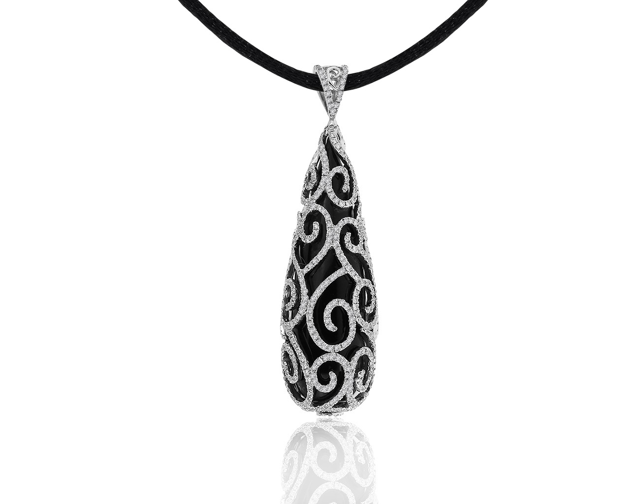 Оригинальный золотой кулон с бриллиантами 2.52ct Ferini 021219/4 Оригинальный золотой кулон с бриллиантами 2.52ct Ferini 021219/4