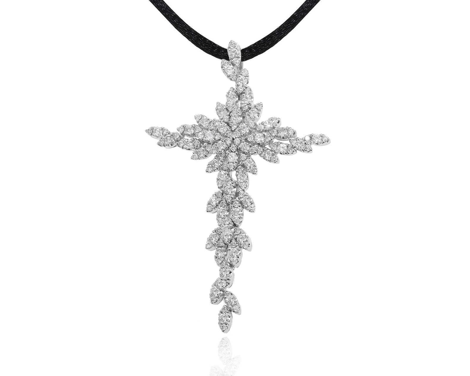 Золотой кулон с бриллиантами 2.70ct 300824/4