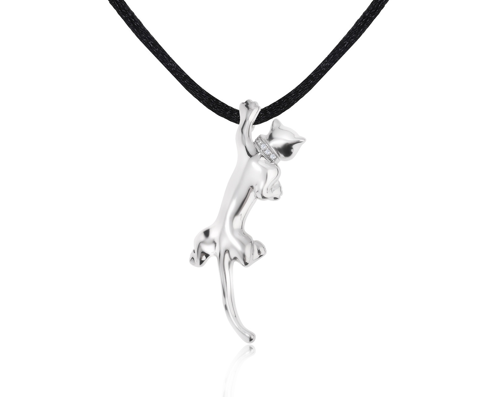 Прекрасный золотой кулон с бриллиантами 0.03ct 061022/2