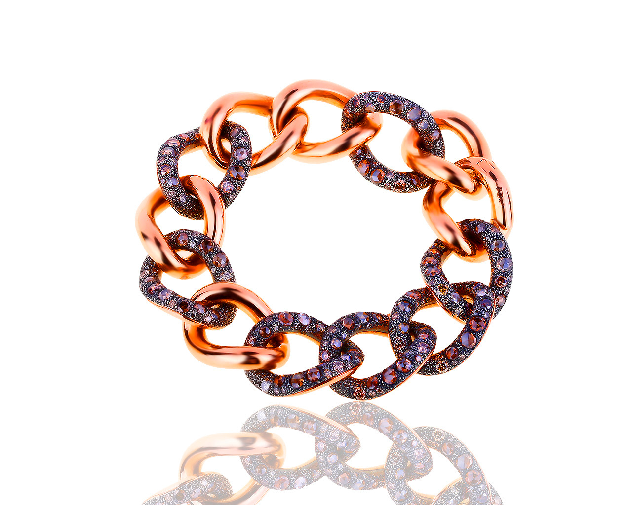 Оригинальный золотой браслет с бриллиантами 8.72ct Pomellato 240719/1