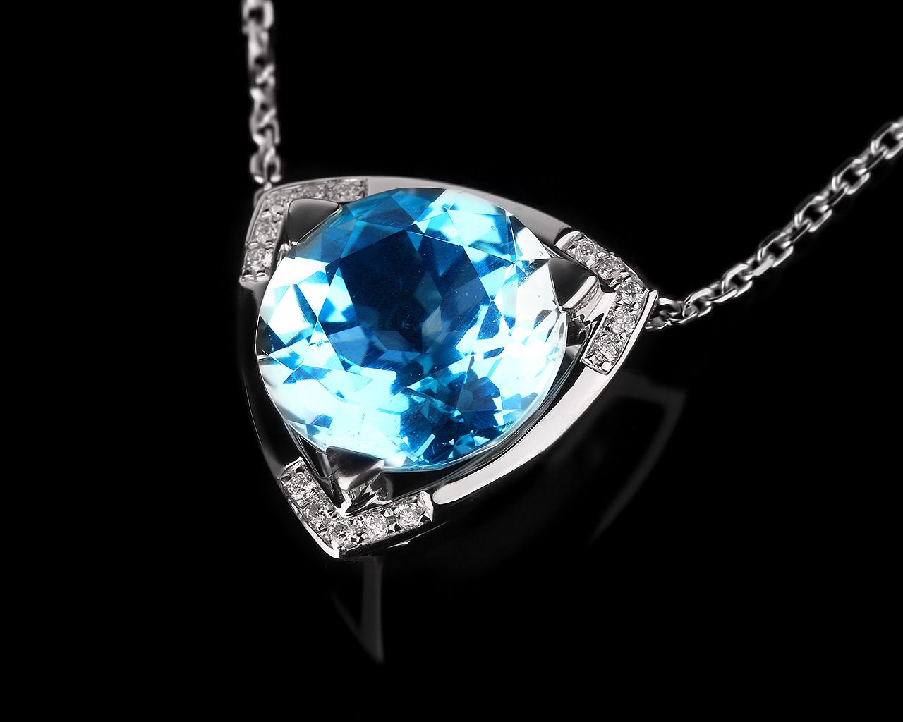 Золотой кулон с топазом Mauboussin Dream and Love 300617/1