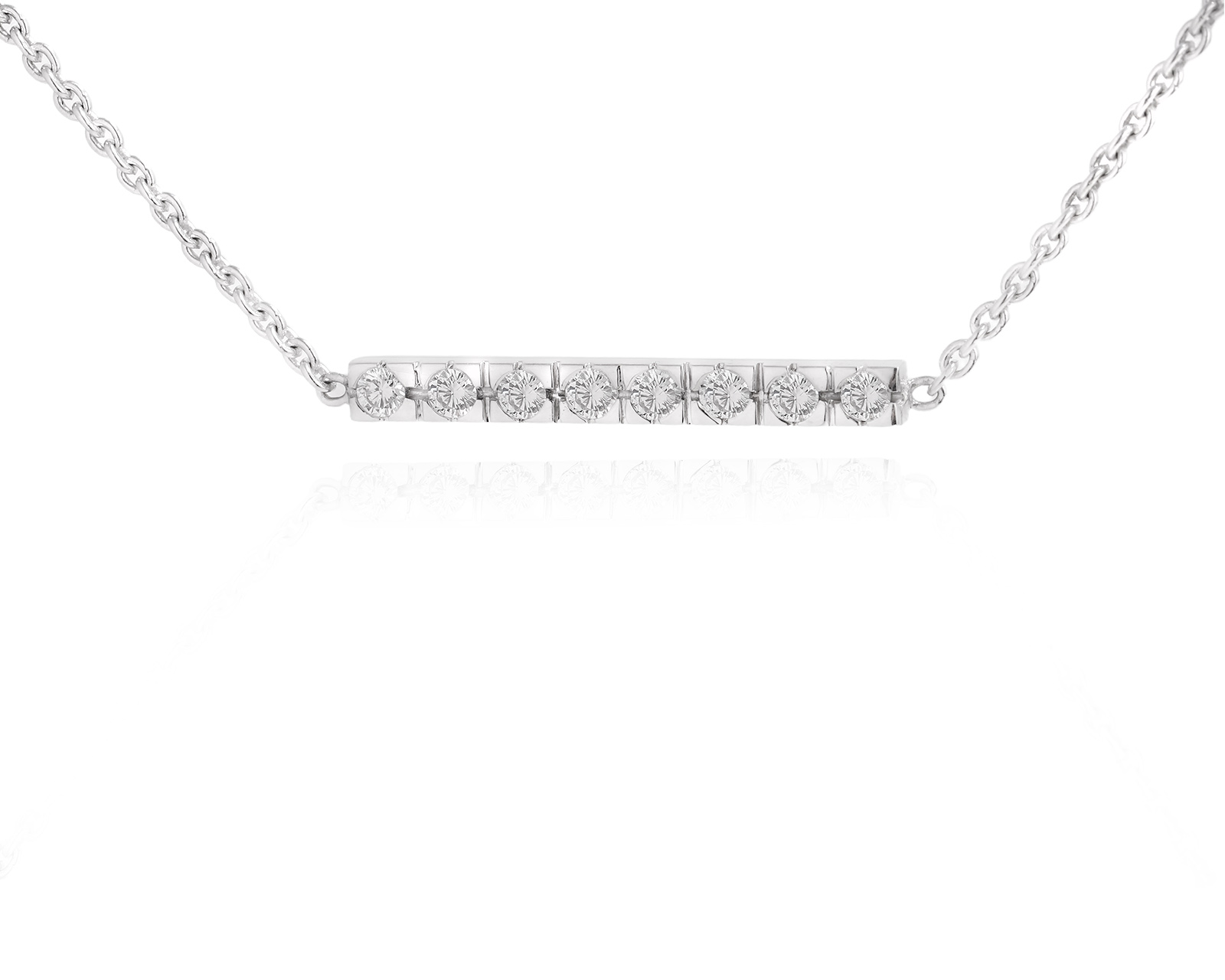 Золотое колье с бриллиантами 0.45ct 080824/3 Золотое колье с бриллиантами 0.45ct 080824/3