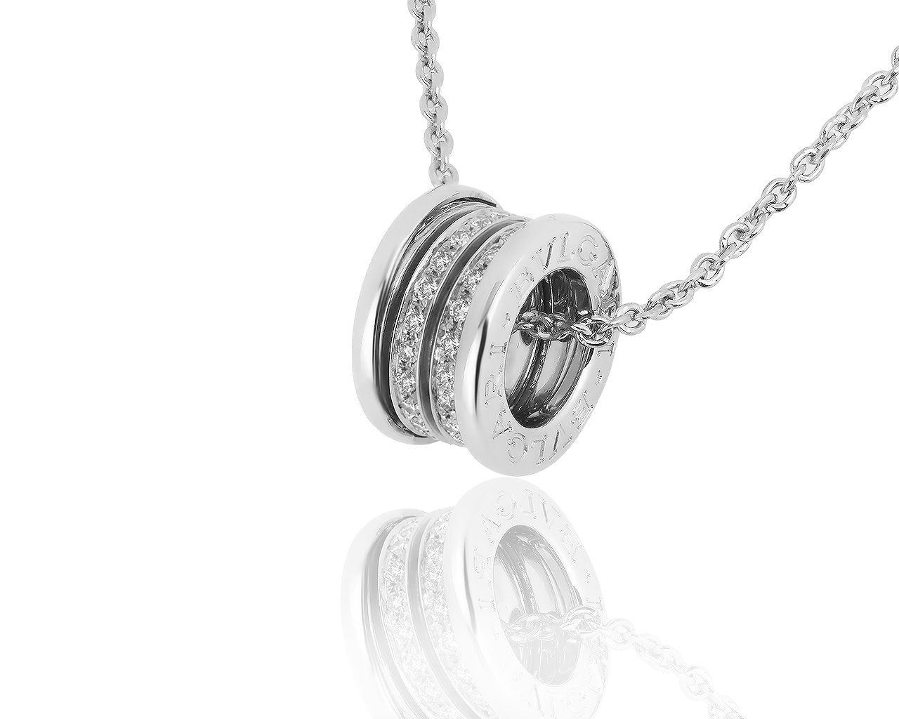 Золотая подвеска с бриллиантами 0.45ct Bvlgari B.Zero 1 200519/2
