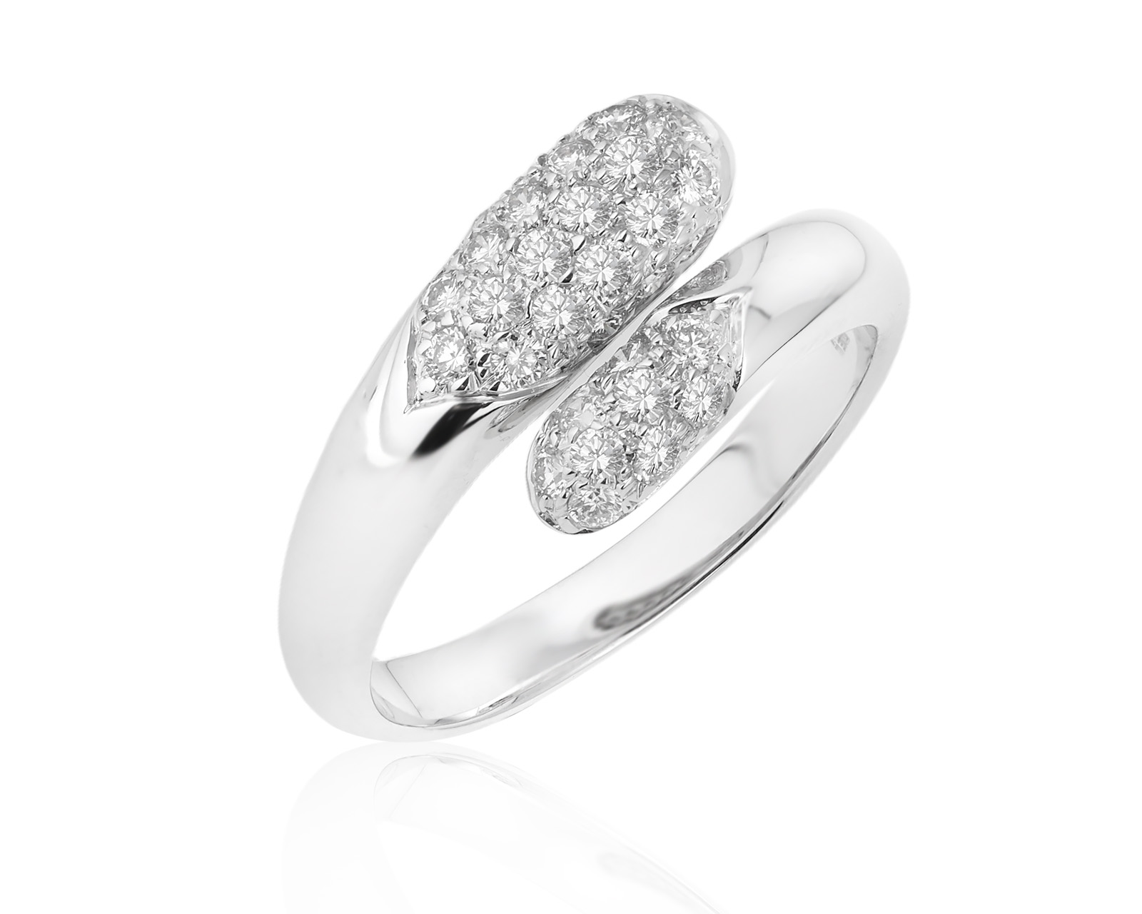 Оригинальное золотое кольцо с бриллиантами 0.46ct Bvlgari Astrea 050625/2