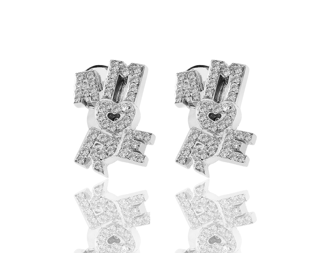 Золотые серьги с бриллиантами 0.74ct Pasquale Bruni Amore Золотые серьги с бриллиантами 0.74ct Pasquale Bruni Amore