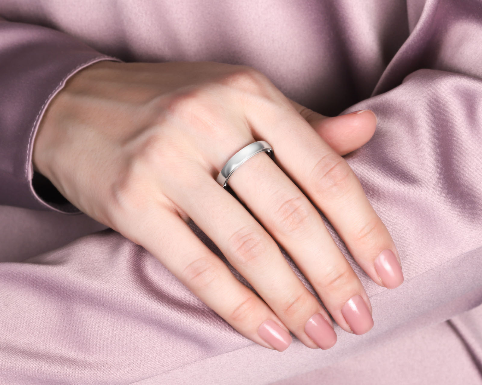 Оригинальное золотое кольцо с бриллиантами 0.09ct Damiani D.Side