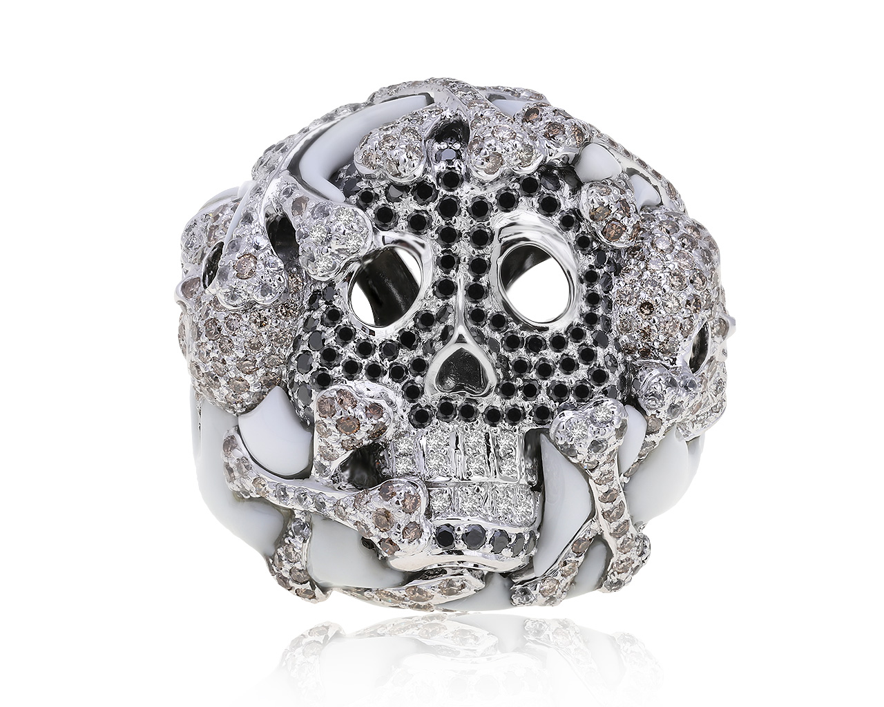 Волшебное золотое кольцо с бриллиантами 4.92ct 251120/6 Волшебное золотое кольцо с бриллиантами 4.92ct 251120/6