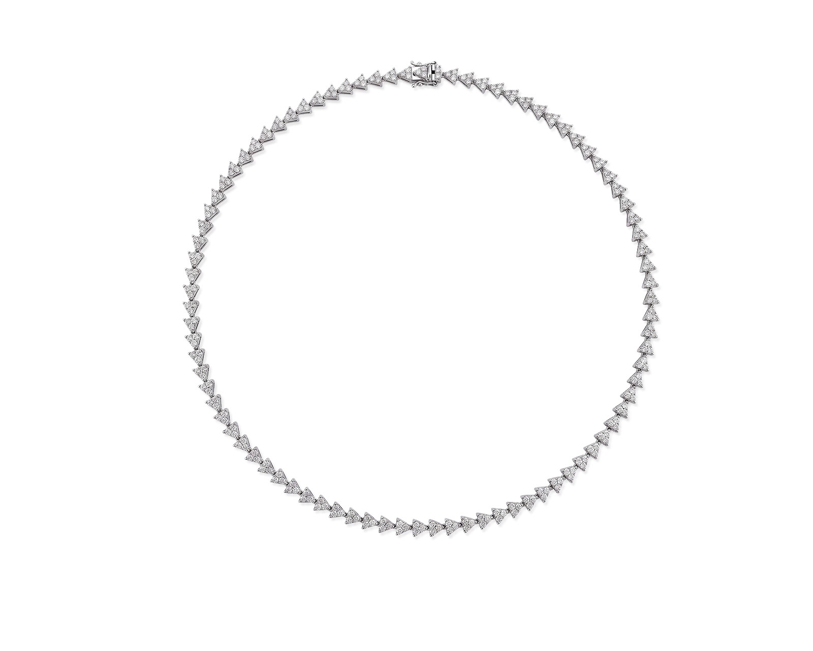 Золотое колье с бриллиантами 5.78ct 200526/1