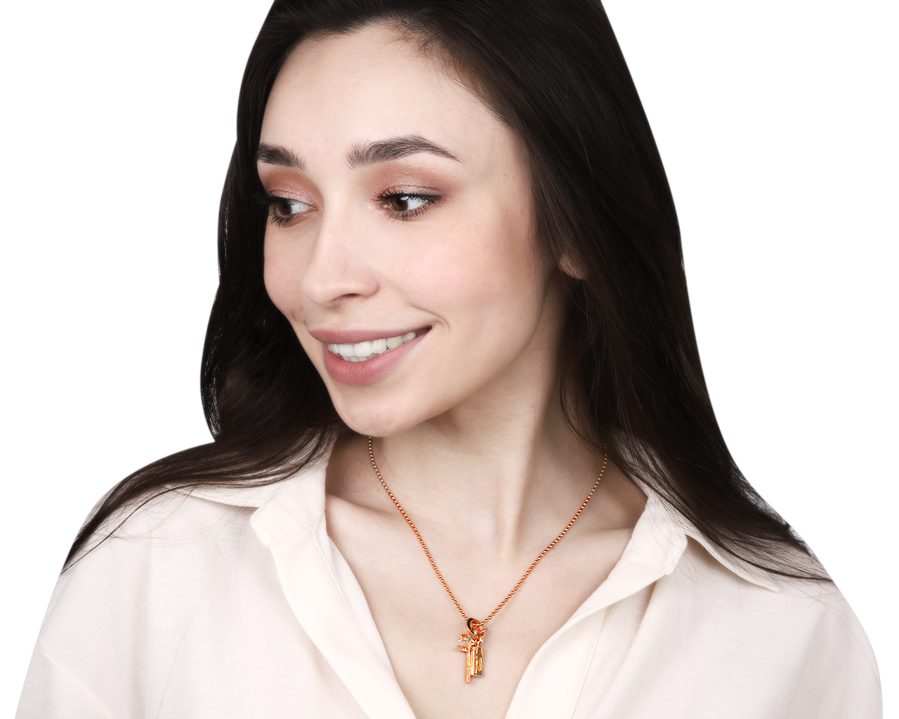 Оригинальный золотой кулон Efva Attling