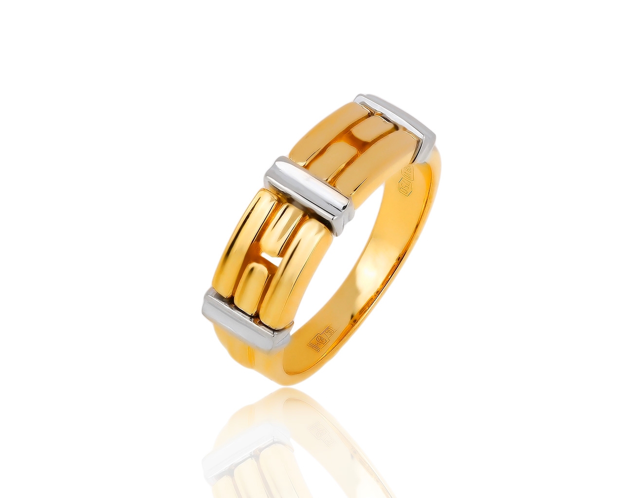 Оригинальное золотое кольцо Chimento 021019/9