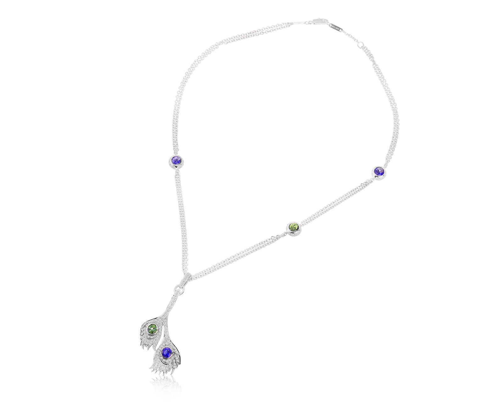 Оригинальное золотое колье Carrera y Carrera Peacock