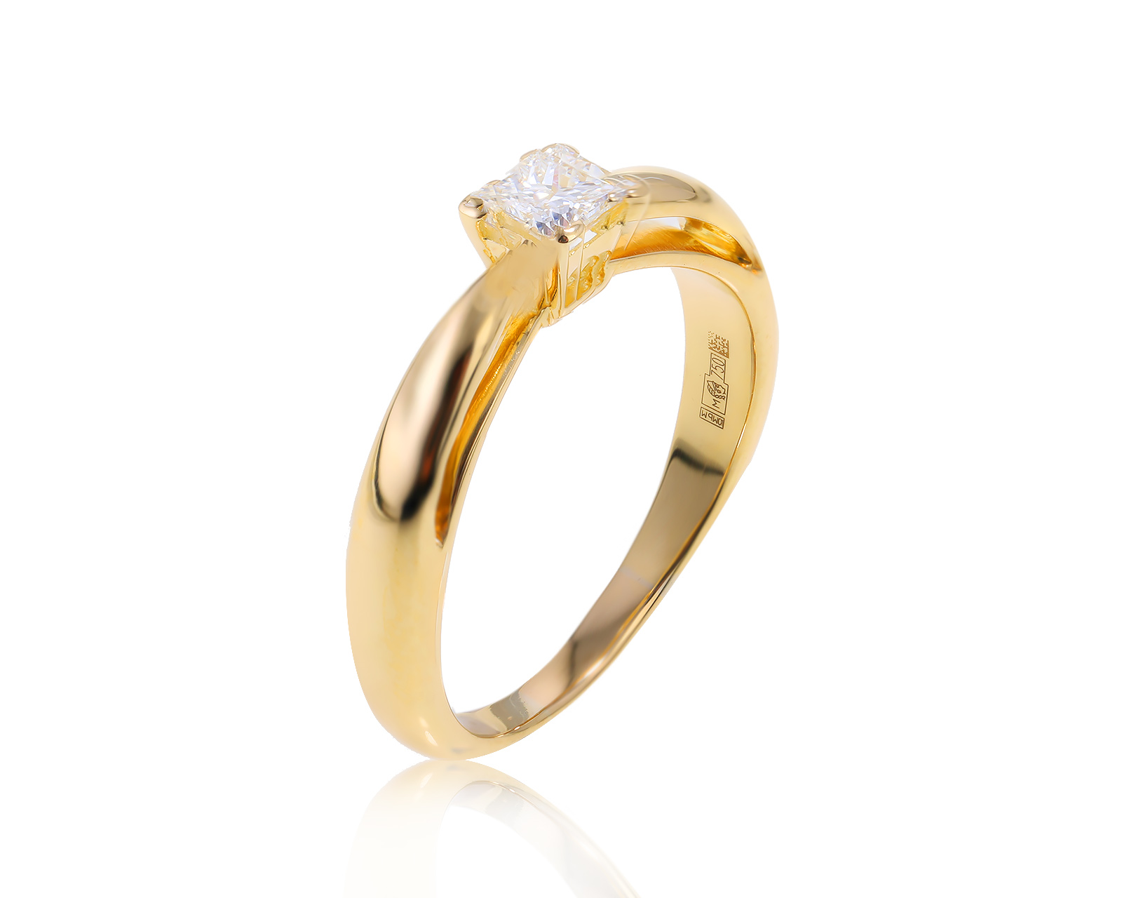Оригинальное золотое кольцо Van Cleef and Arpels 300324/2