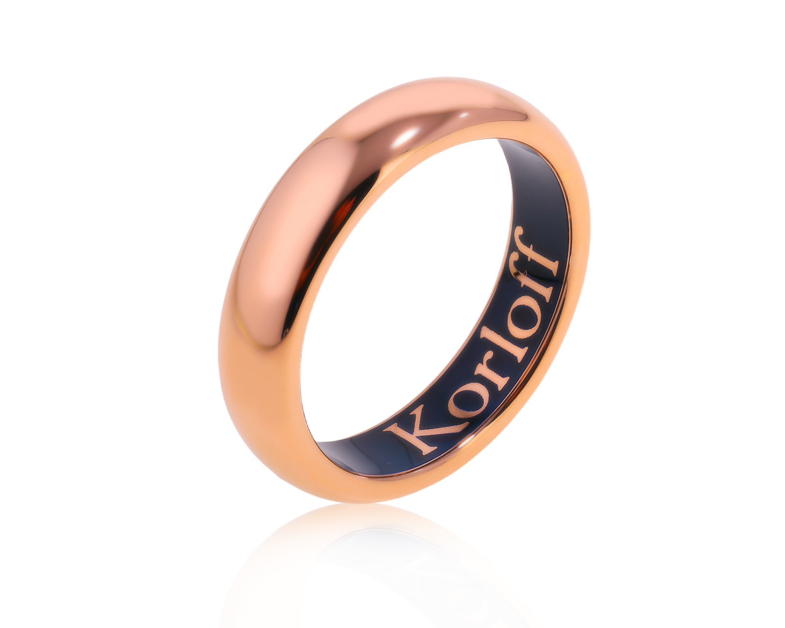 Оригинальное золотое кольцо с эмалью Korloff 110825/4