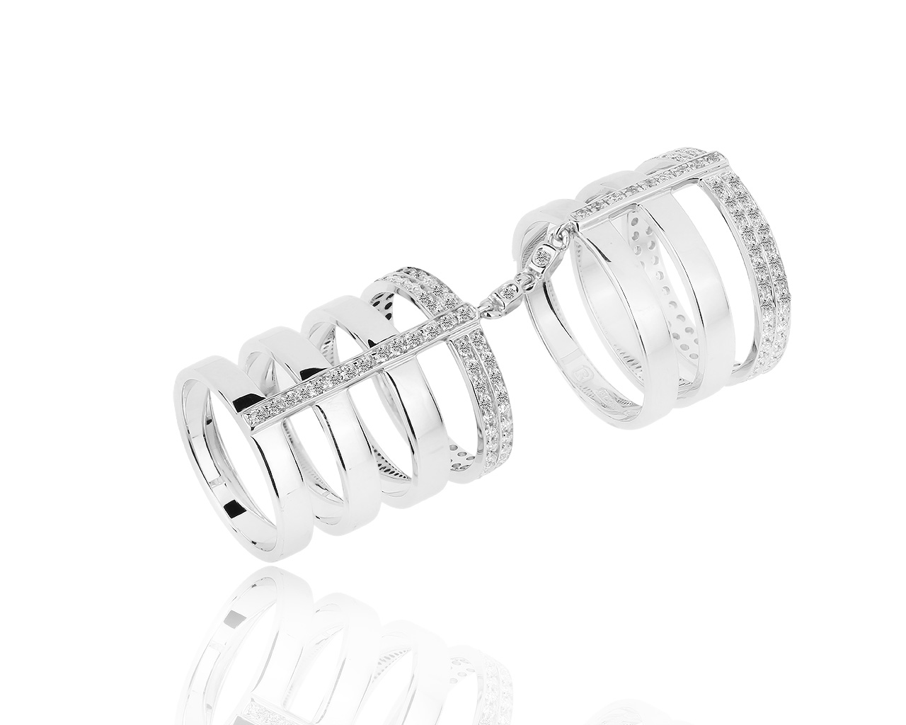 Фаланговое кольцо с бриллиантами 1.20ct Repossi Antifer 170119/12