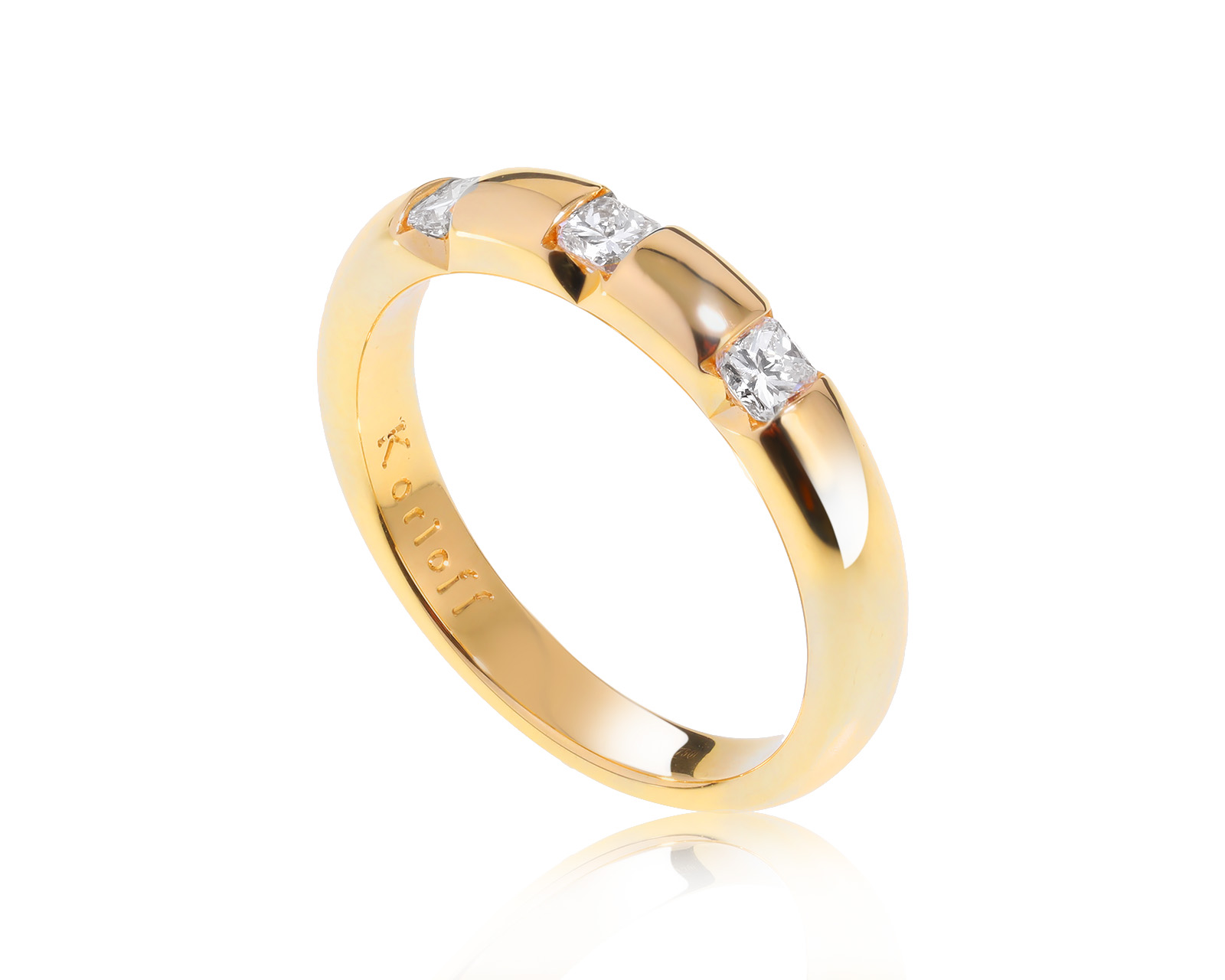 Оригинальное золотое кольцо Korloff