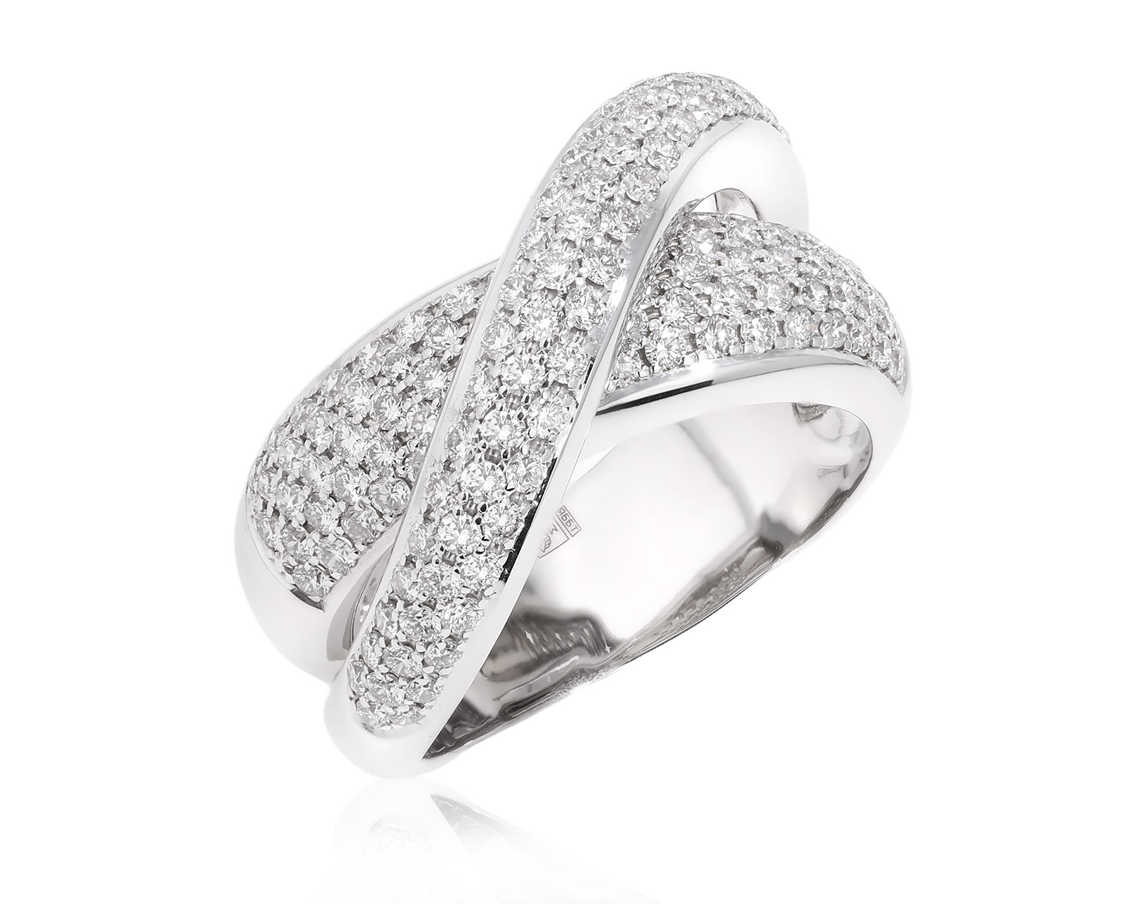 Оригинальное золотое кольцо с бриллиантами 1.64ct Casa Gi 260925/2