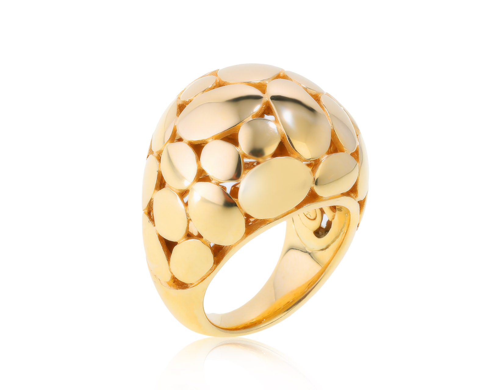 Оригинальное золотое кольцо John Hardy 140722/1