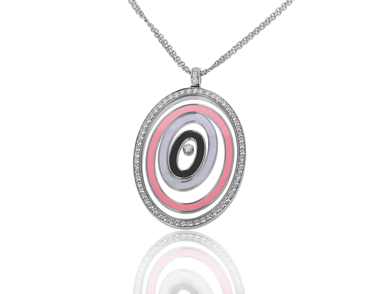 Оригинальный золотой кулон с бриллиантами 1.25ct Chopard 021119/2 Оригинальный золотой кулон с бриллиантами 1.25ct Chopard 021119/2