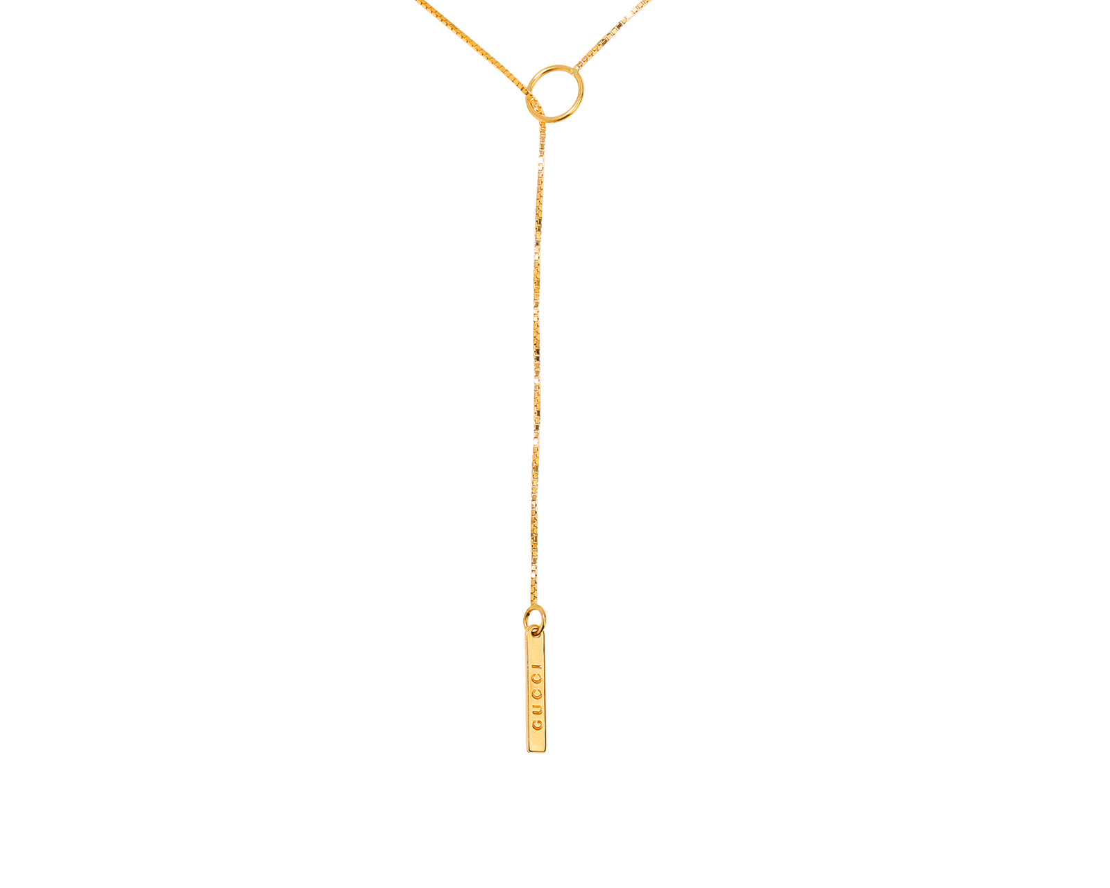 Оригинальное золотое колье Gucci 180524/39
