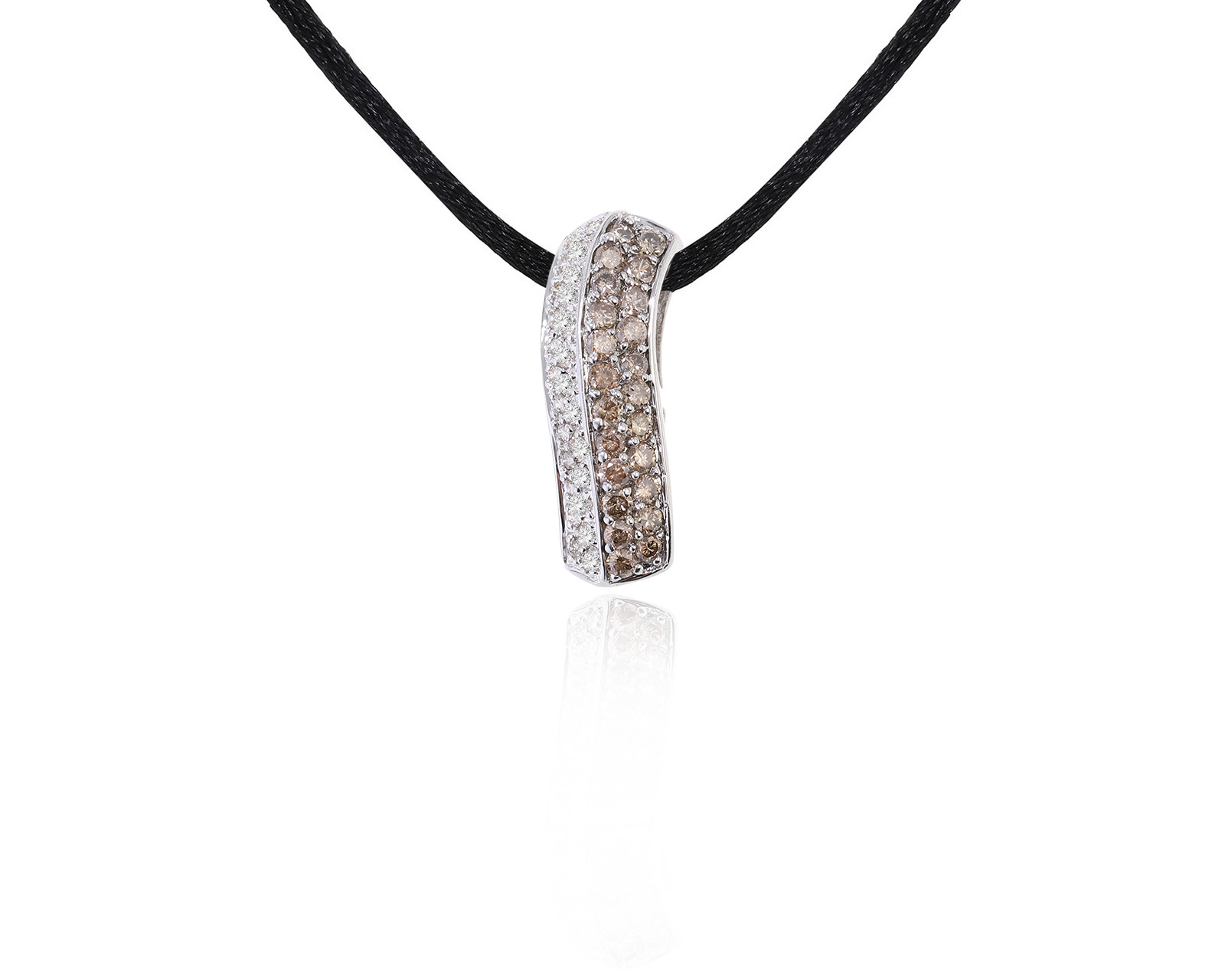 Богатый золотой кулон с бриллиантами 0.65ct 260922/12