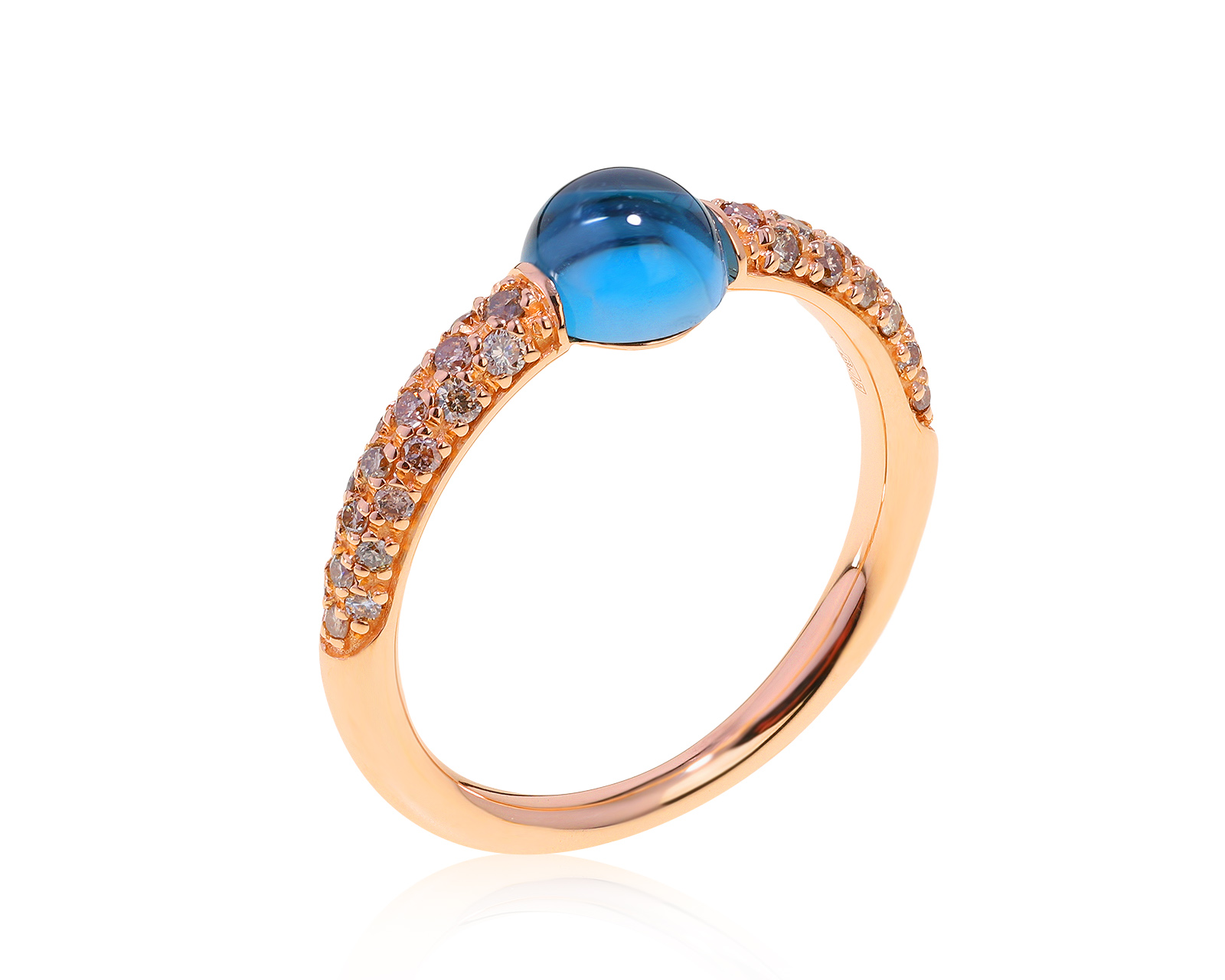 Оригинальное золотое кольцо Pomellato M'ama Non M'ama 071221/1