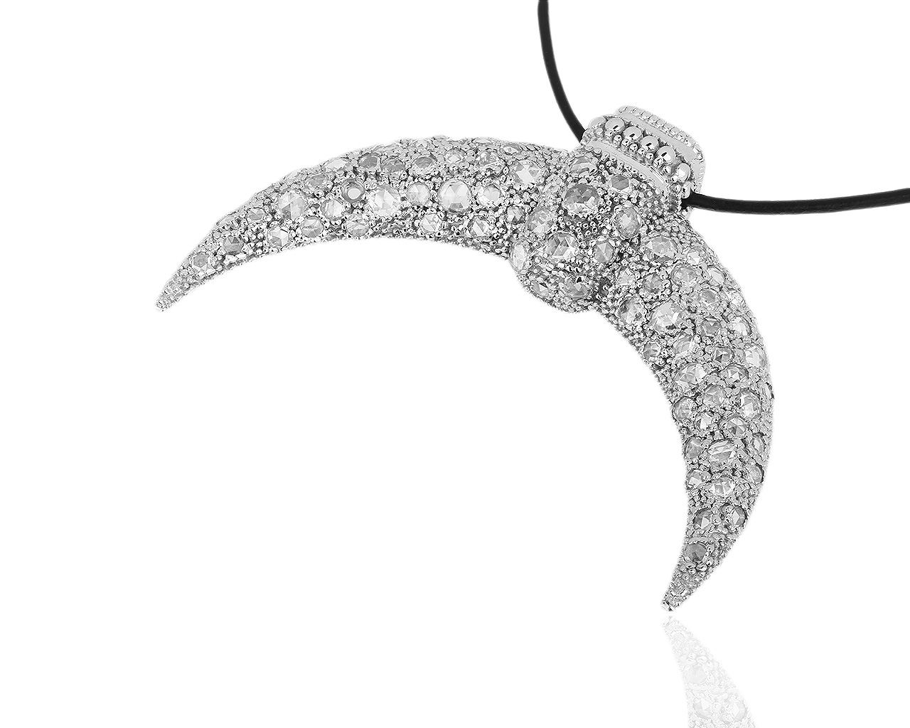 Интересная золотая подвеска с бриллиантами 2.15ct 160418/6