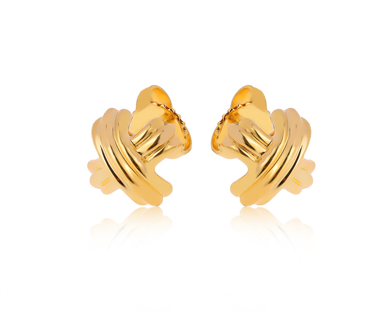 Оригинальные золотые серьги Tiffany&Co 221020/5