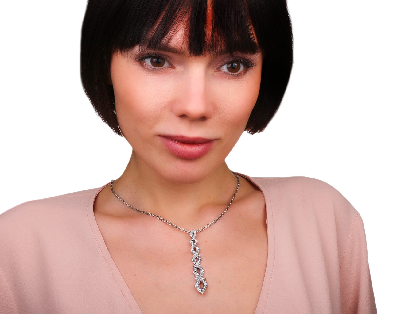 Оригинальная золотая подвеска с бриллиантами 1.10ct Stephen Webster