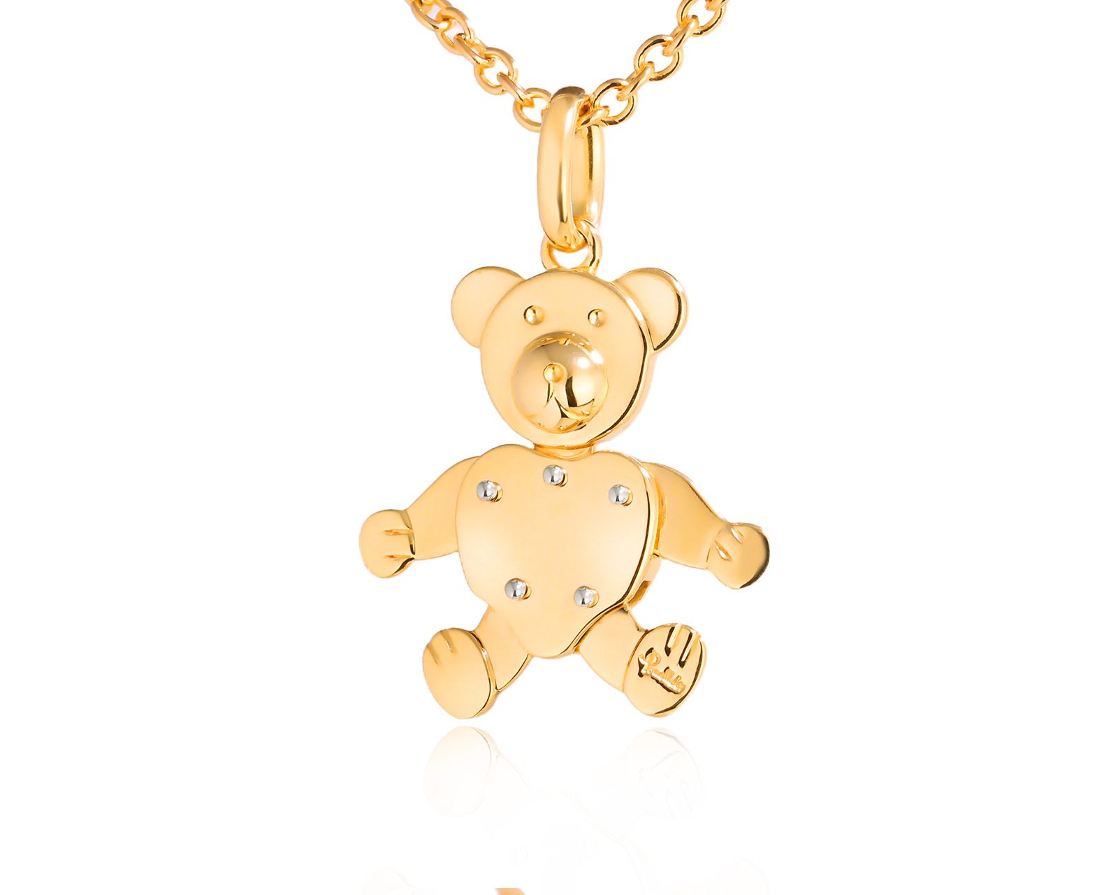 Оригинальный золотой кулон Pomellato на цепи Bvlgari 201225/6