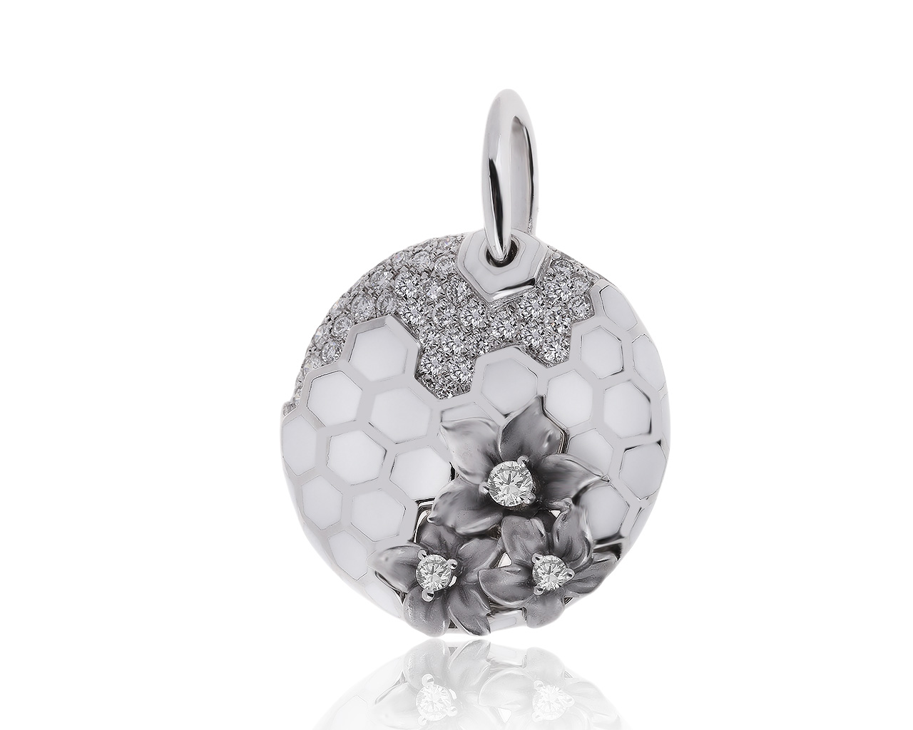 Оригинальный золотой кулон с бриллиантами 1.05ct Magerit 030620/1 Оригинальный золотой кулон с бриллиантами 1.05ct Magerit 030620/1