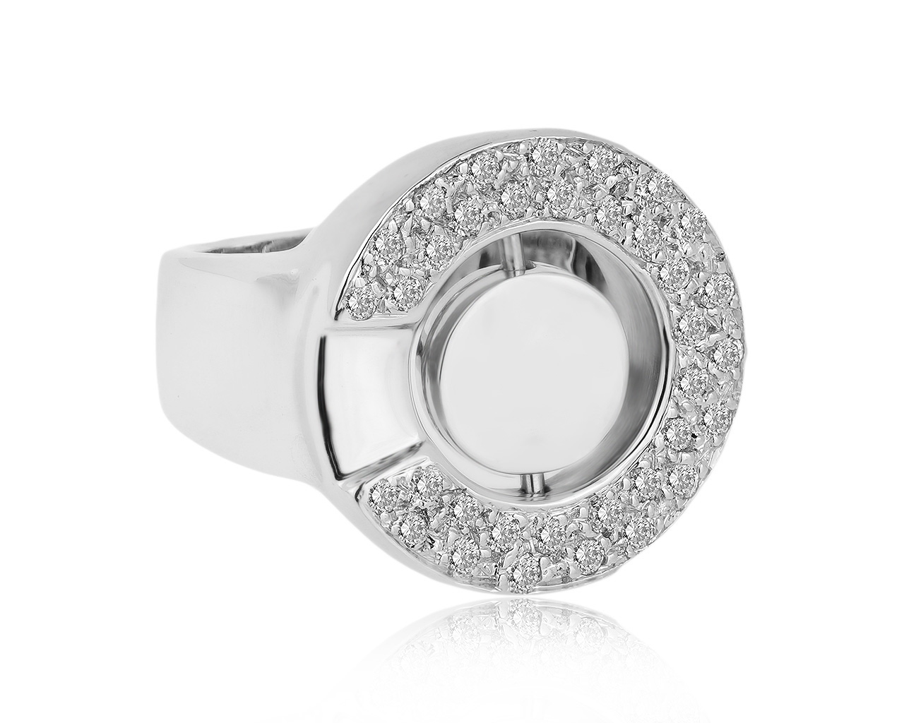 Элегантное золотое кольцо с бриллиантами 0.42ct 210620/4