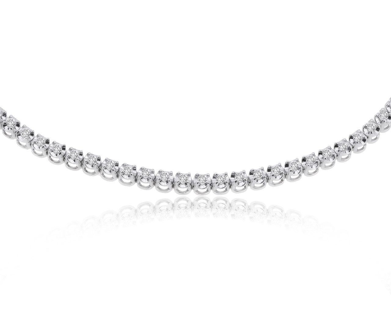 Оригинальный золотой браслет с бриллиантами 0.25ct МЮЗ