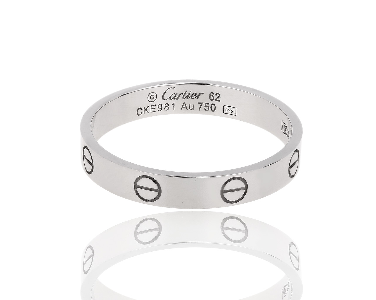 Стильное золотое кольцо Cartier Love – купить по цене 47 000 ₽ с доставкой в интернет-магазине Mister Diamond
