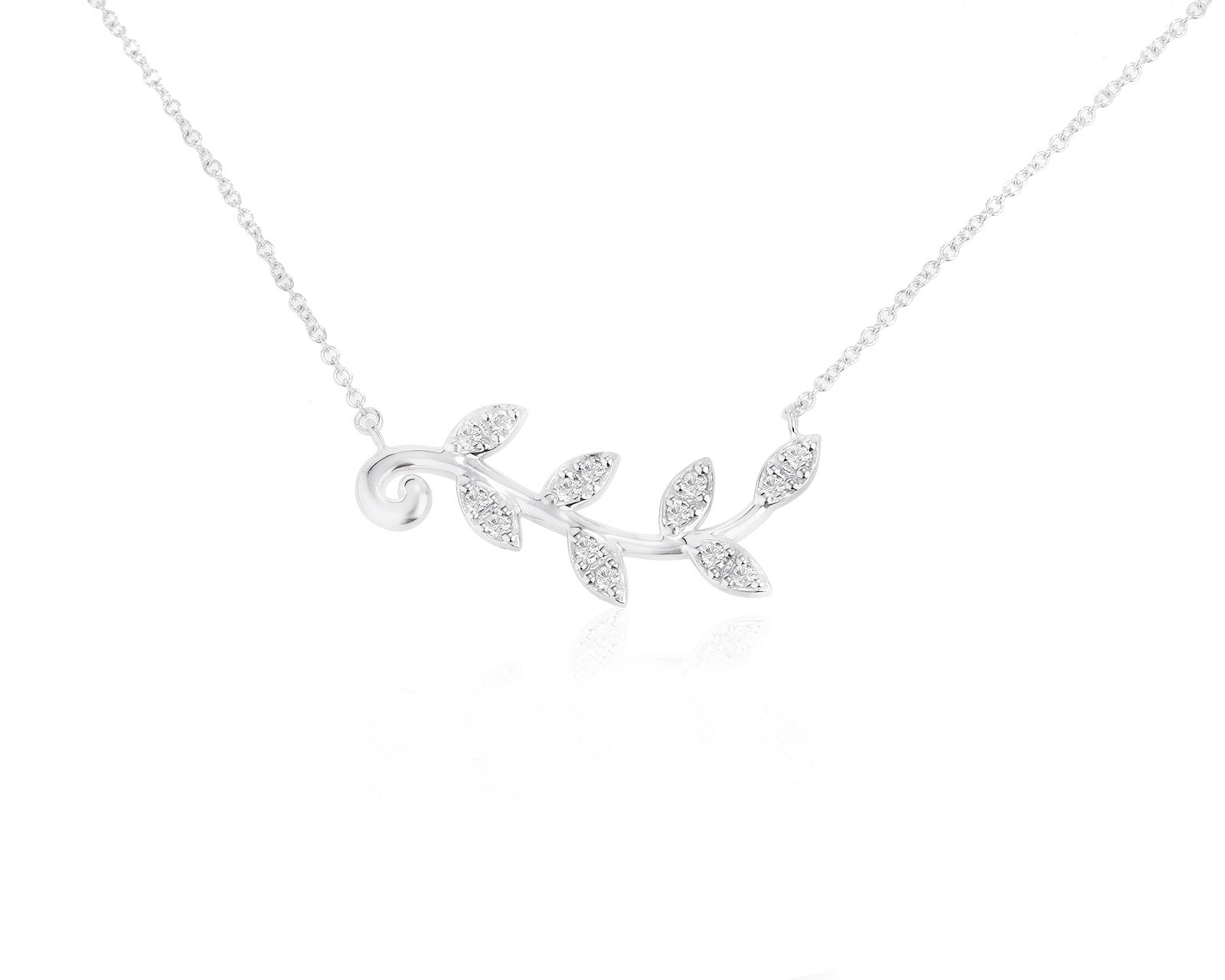 Оригинальное золотое колье Tiffany&Co Paloma Picasso Olive Leaf 251021/11