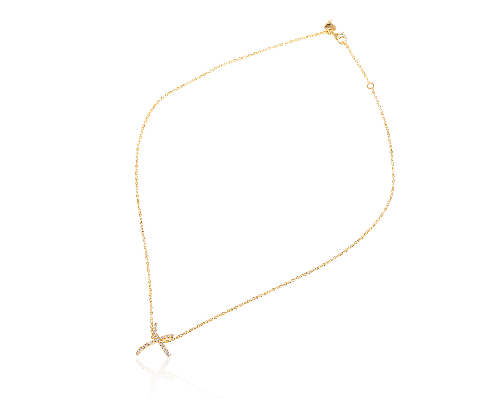 Оригинальный золотой кулон Stephen Webster Neon Emin Kiss Pendant